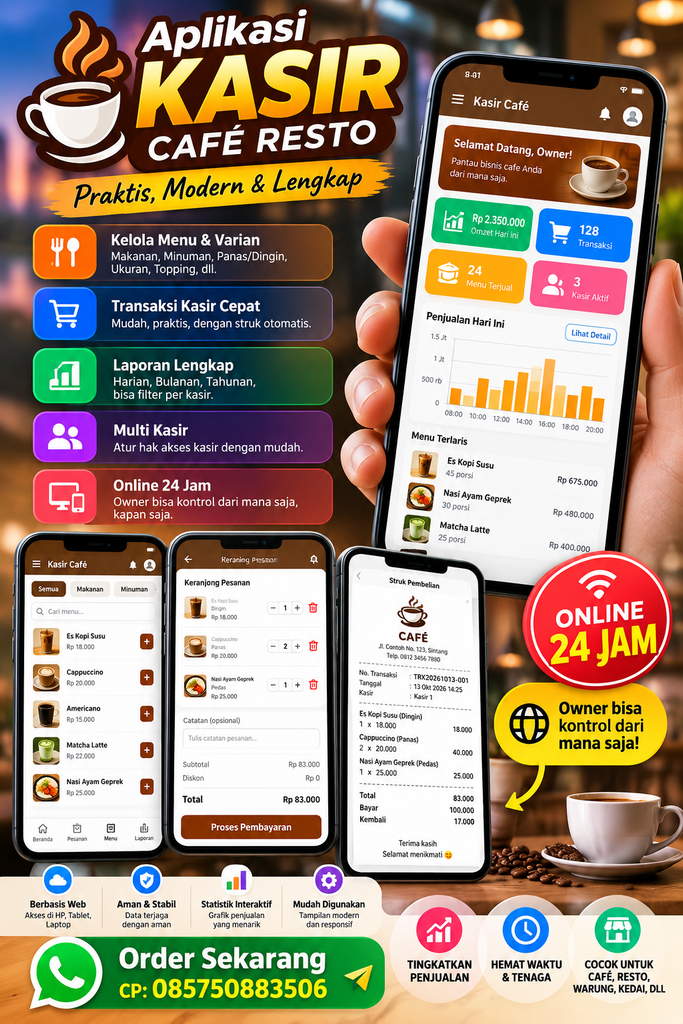 Aplikasi Kasir Online